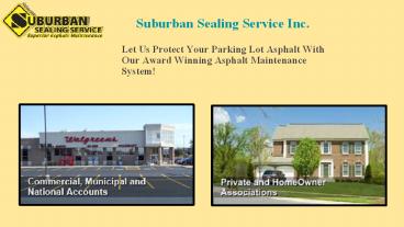 Parking Lot Sealcoating