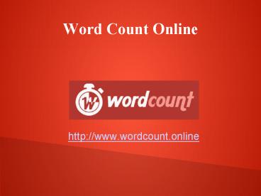 Benefits of Measuring Word Count Tool