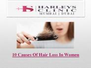 10 Causes Of Hair Loss In Women