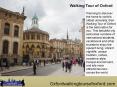 Walking Tour of Oxford (1) PowerPoint PPT Presentation