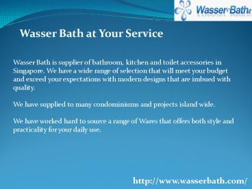 Wasser Bath