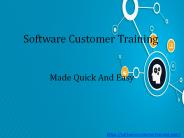 Software Customer Training