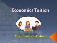 Economics Tuition Singapore