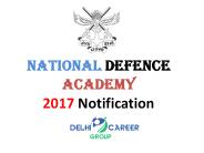 NDA Exam 2017 Notification Detail