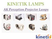 A+K Perception Projector Lamps - Kinetik Lamps
