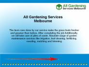 Gardening Service Melbourne