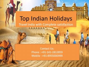 Top Indian Holidays (1)