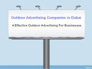 4 Effective Outdoor Advertising For Businesses