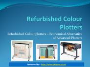 Refurbished Colour Plotters Online In UK