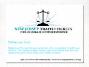 Reckless driving in New Jersey