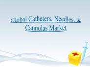 Global Catheters, Needles, and Cannulas Market