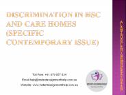 Specific Contemporary Issue Sample Presentation