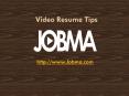 Video Resume Tips PowerPoint PPT Presentation