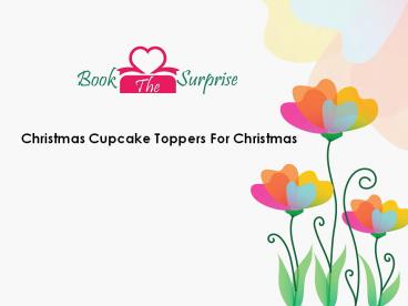Christmas Cupcake Toppers For Christmas