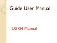 LG G4 Manual