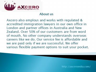 Axcero Resource Management Pvt Ltd