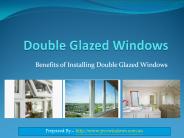 Double Glazed Doors and Windows Online in Australia