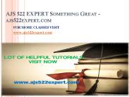 AJS 522 EXPERT Something Great-ajs522expert.com