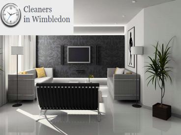 Swiss cleaners in Wimbledon