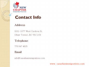 self-employed canada , Cypres passport process