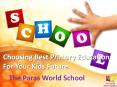 Best Primary School in Gurgaon - The Paras World School PowerPoint PPT Presentation