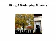 LaGrange Bankruptcy Attorney