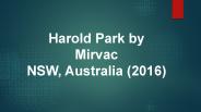 Harold Park by Mirvac NSW, Australia (2016)