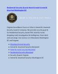 Residential Security Guards Hotel & motel Armed & Unarmed Washington DC PowerPoint PPT Presentation