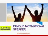 Famous Motivational Speaker.