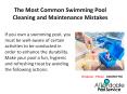 The Most Common Swimming Pool Cleaning and Maintenance Mistakes (1) PowerPoint PPT Presentation
