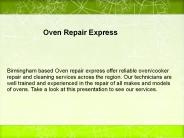 Oven Repair Express
