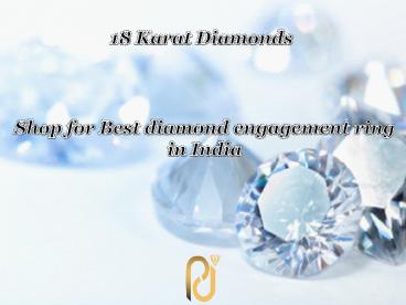 Shop for Best diamond engagement ring in India