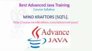 Advanced Java Training Institute In Pune