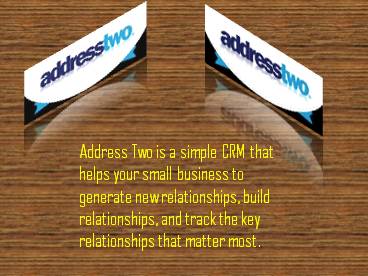 THE SIMPLE CRM FOR SMALL BUSINESS