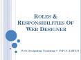 Web Designing training Bangalore (1) PowerPoint PPT Presentation