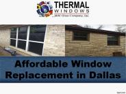Affordable Window Replacement in Dallas