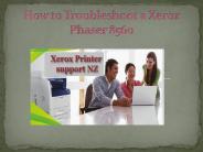 How to Troubleshoot a Xerox Phaser 8560?