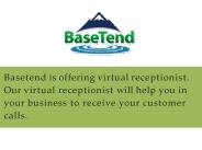 Affordable Virtual receptionist service - Basetend