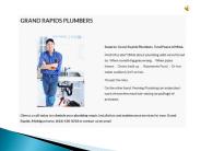 Plumbers in Grand Rapids MI