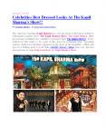 Celebrities Best Dressed Looks At The Kapil Sharma's Show!! PowerPoint PPT Presentation