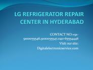 LG Refrigerator Repair Center in Hyderabad