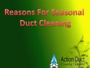 Reasons For Seasonal Duct Cleaning
