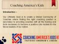 Best Coaching America’s Kids PowerPoint PPT Presentation