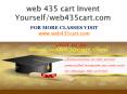 web 435 cart Invent Yourself/web435cart.com PowerPoint PPT Presentation