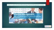 Dermatalogy practice management