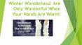 Womens Fingerless Gloves PowerPoint PPT Presentation
