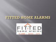 Fitted Home Alarms