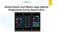Global Sports and Fitness Apps Market Professional Survey Report 2016 PowerPoint PPT Presentation