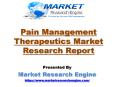 Pain Management Therapeutics Market to Cross US$ 83 Billion by 2024 PowerPoint PPT Presentation