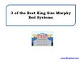 3 of the Best King Size Murphy Bed Systems PowerPoint PPT Presentation